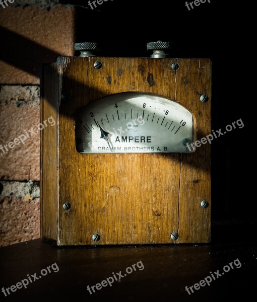 Meter Amps Old Wood Technique