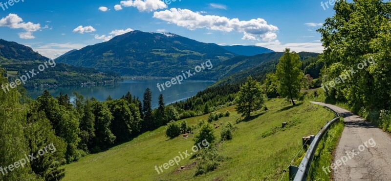 Carinthia Lake Millstättersee Austria Nature