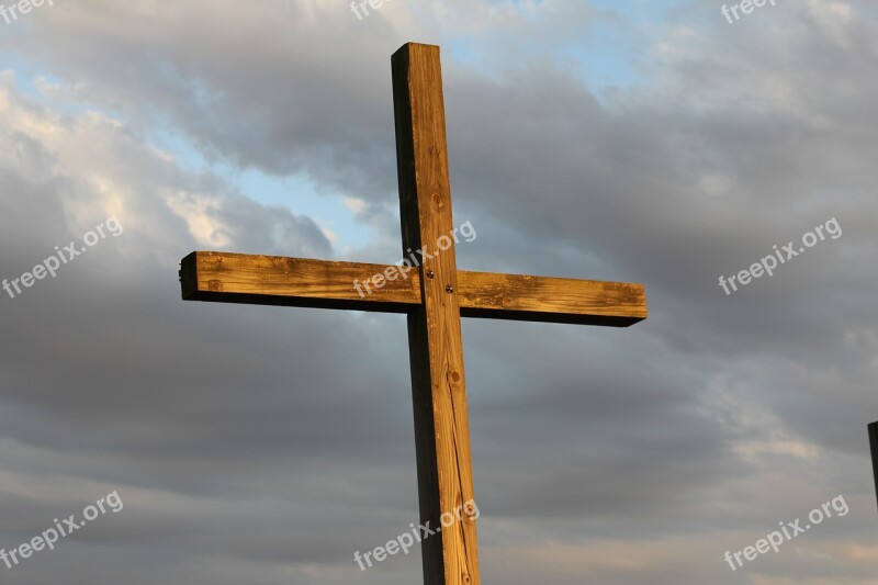 Easter Cross Easter Sunday Resurrection Religion