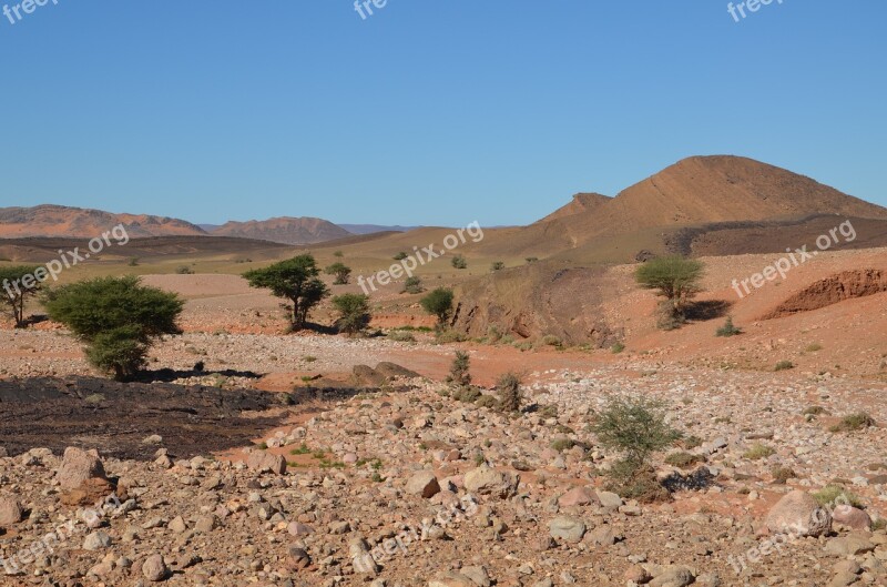 Desert Stones Mountains Landscape Stone