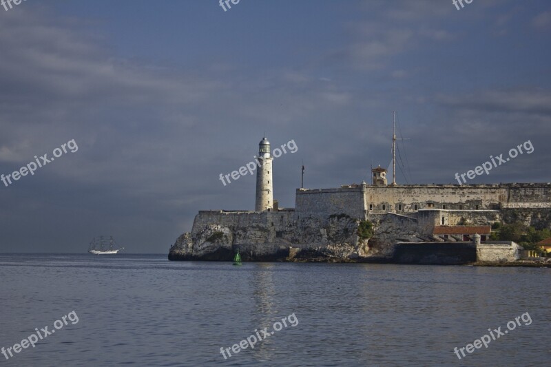 Cuba Havana Lighthouse Historical Island