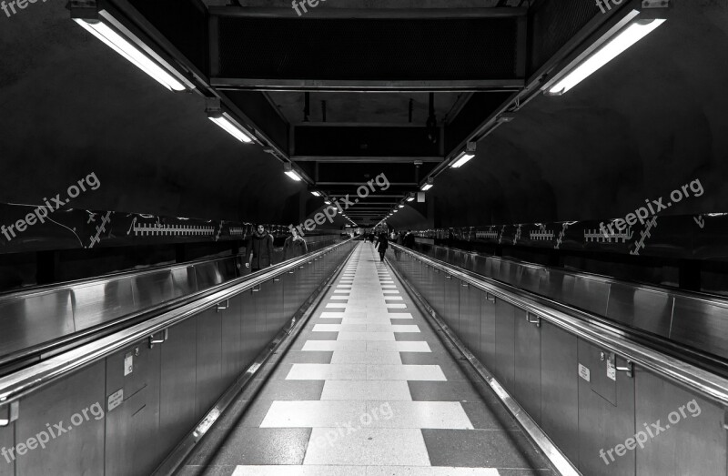 Metro Station Stockholm Subway Underground