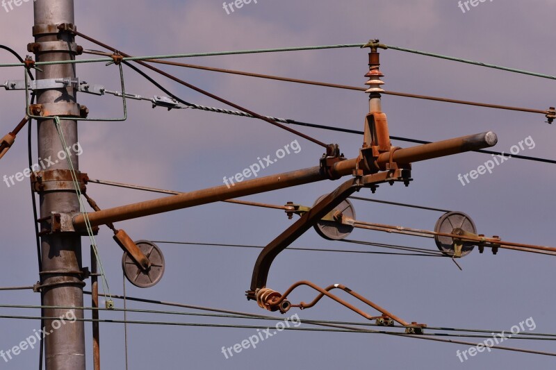 Railroad Lines Plants Cables Electric