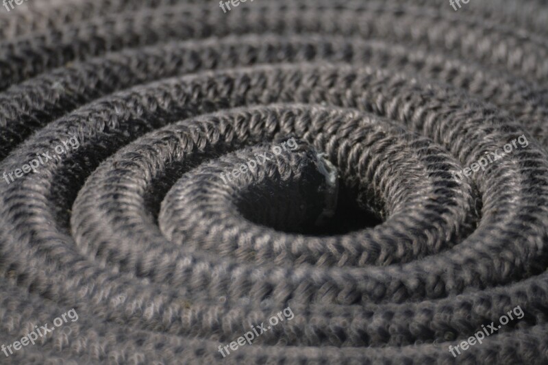 Rope Spiral Nautica Coil Texture