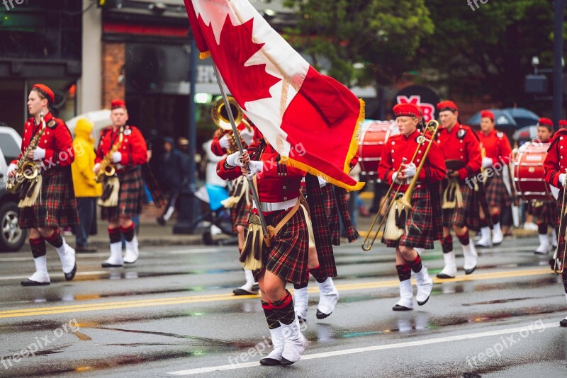 Marching Band Band School Parade Street