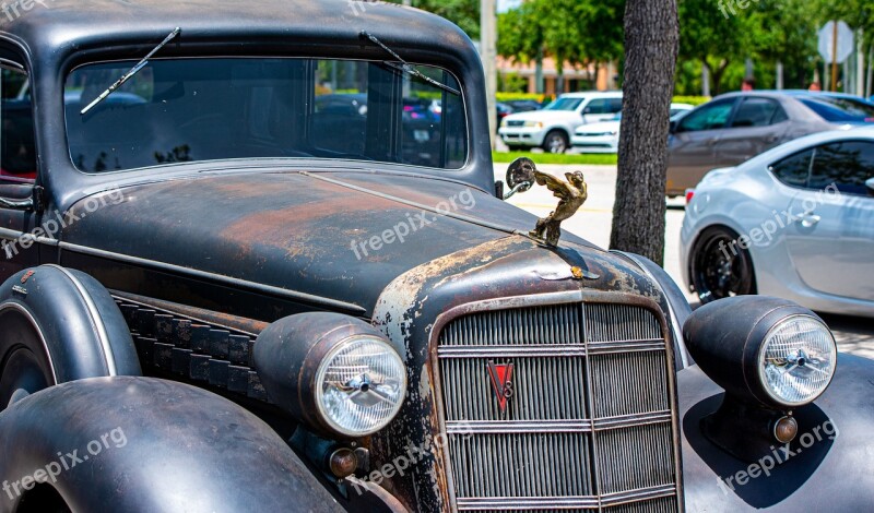 Cadillac 1934 Caddy Classic Car Antique Auto Automobile