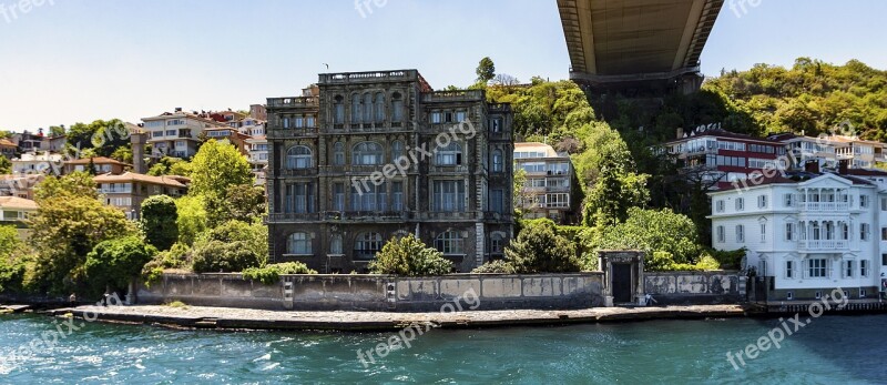 Bosphorus Istanbul Marmara Sea Shore