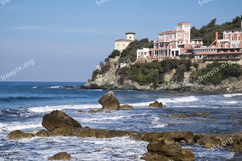 Castiglioncello Tuscany Tourism Italy Architecture