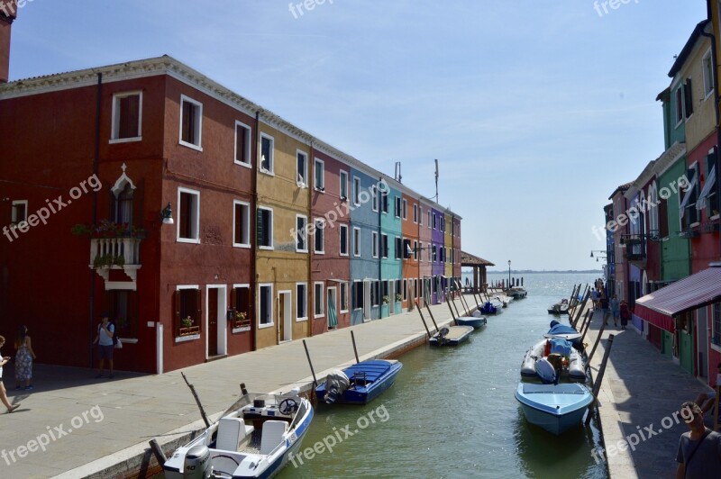 Italy Venice Burano Romantic Venetian