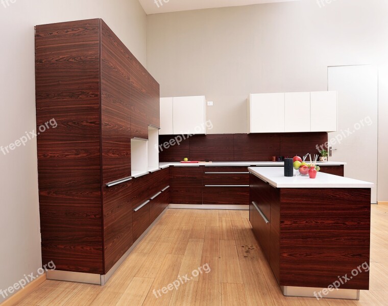 Kitchen Veneer Pu Island Kitchen Free Photos