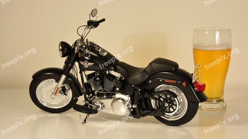 Model Motorcycle Harley Davidson Bike Motorcycles