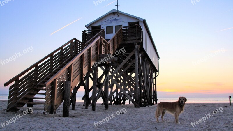 Beach Evening Sun Denmark Vacations Sea