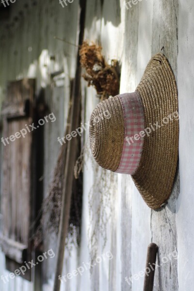 Hat House Summer Old Woman