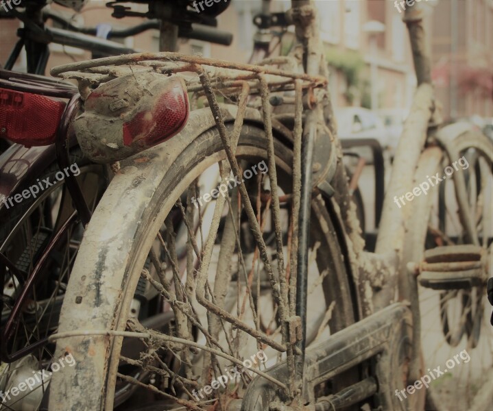 Bike Old Holland Broken Free Photos