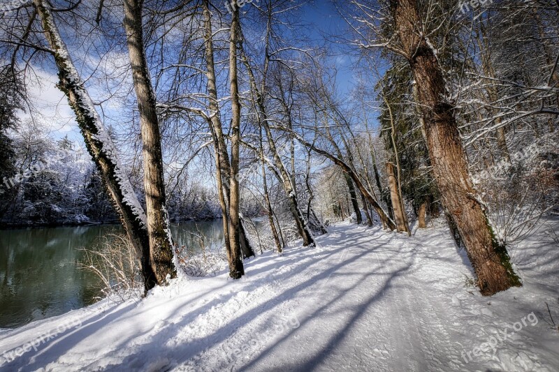 Winter Snow Nature Landscape Wintry