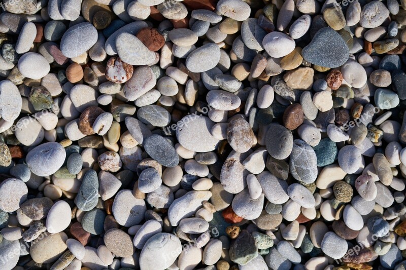 The Stones Are Background Beach Macro Detail