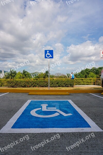 Disabled Privilege Preferred Parking Place