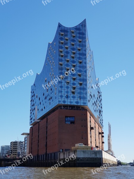 Elbe Hamburg Elbe Philharmonic Hall Port Water