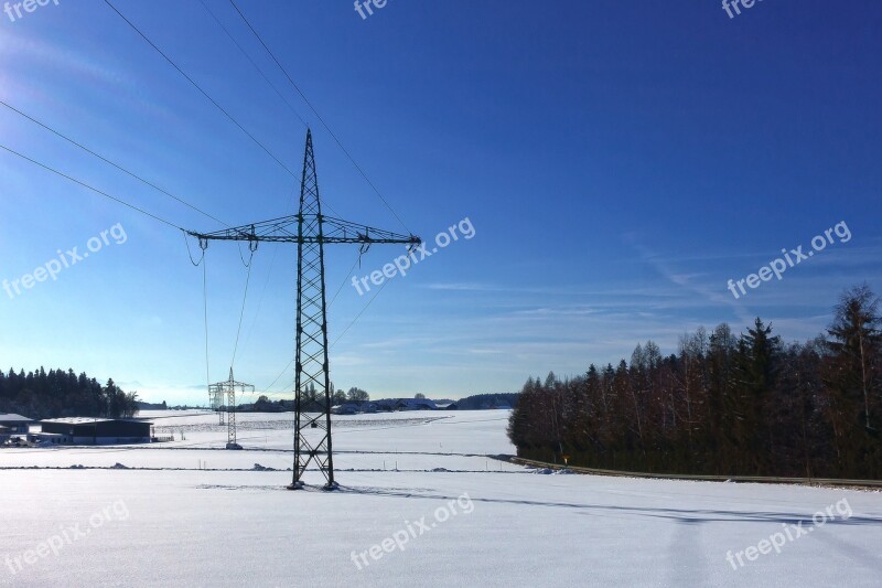 Winter Snow Cold Landscape Nature