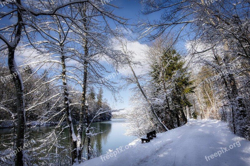 Winter Snow Nature Landscape Wintry