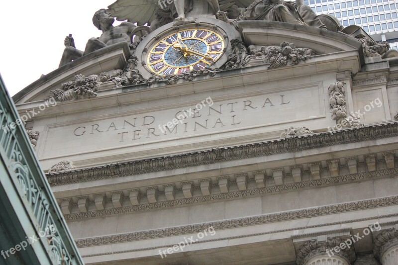 Grand Central Terminal Clock Subway