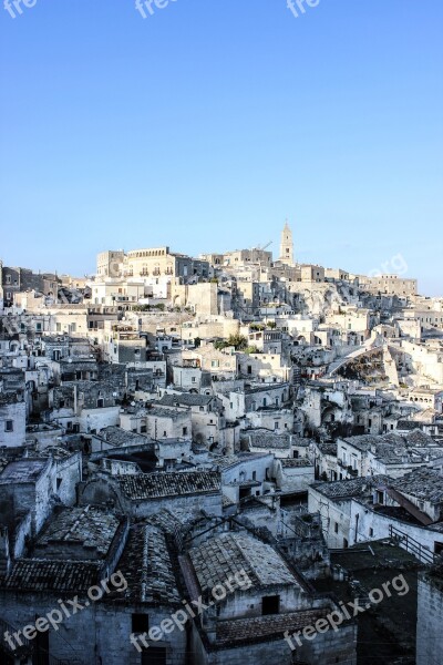 Matera Basilicata Old Village Sassi Tourism