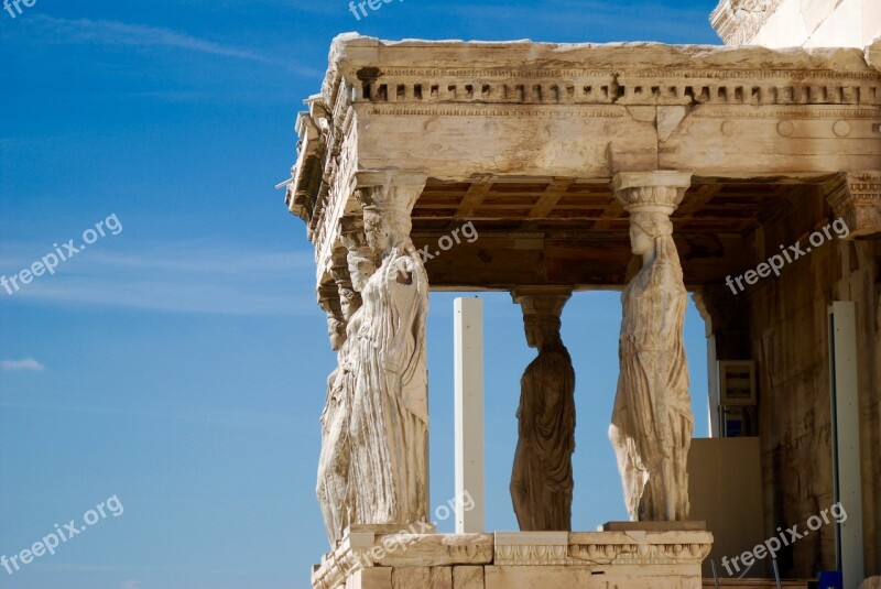 Greece Athens Acropolis Free Photos