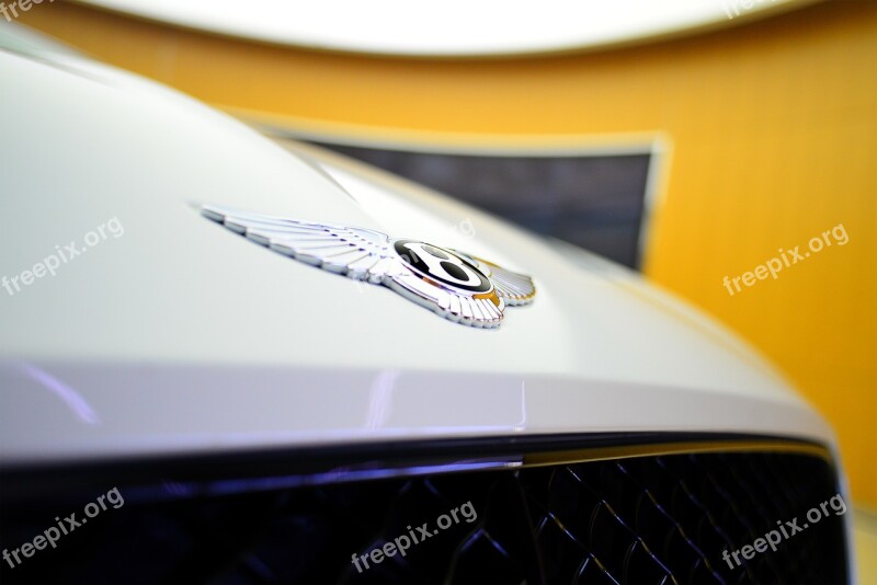 Bentley Continental Bentley Continental Badge Photography