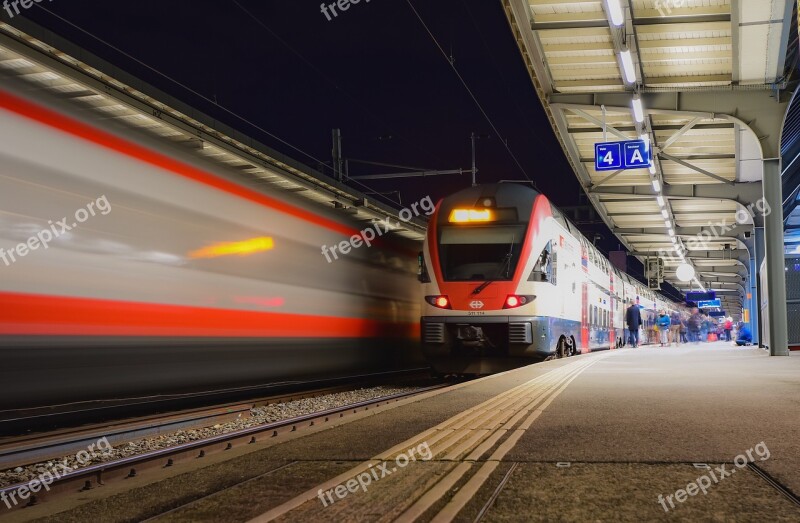 Train Station Wharf Transport Travel