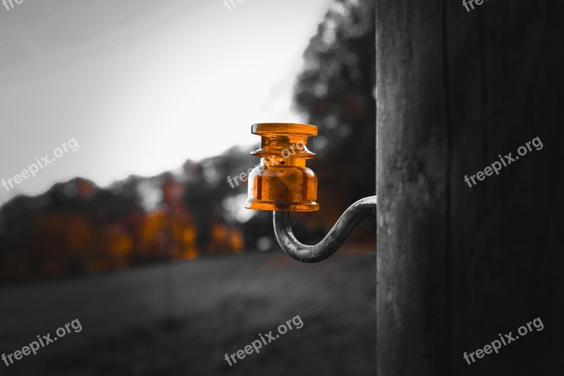 Insulator Electric Fence Pasture Fence Post Shut Off