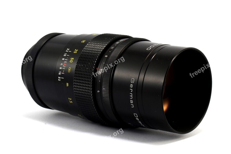 Telephoto Lens Manual Aperture Photo Optics