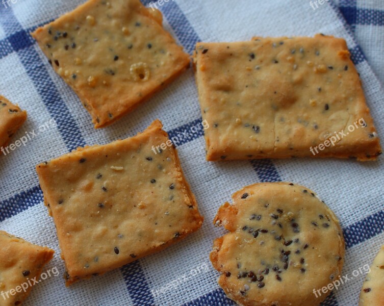 Crackers Cookies Cracker Morning Appetizing