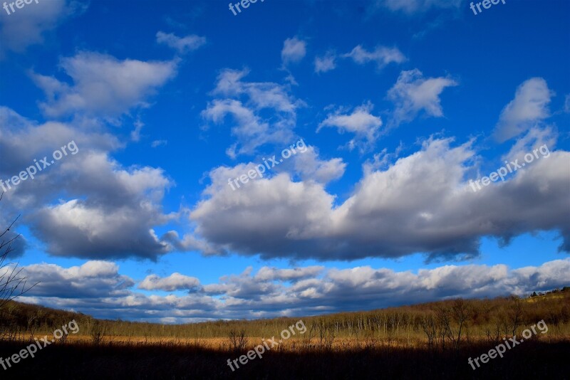 Landscape Clouds Sky Field Nature