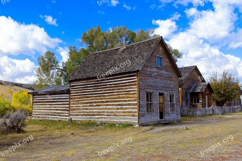 Bessette House Bannack State Park Montana