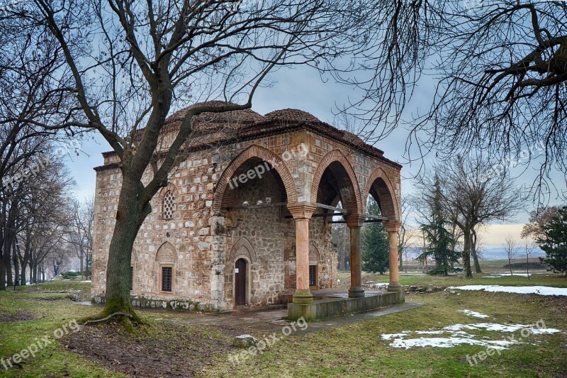 Mosque Serbia Old Historic Europe