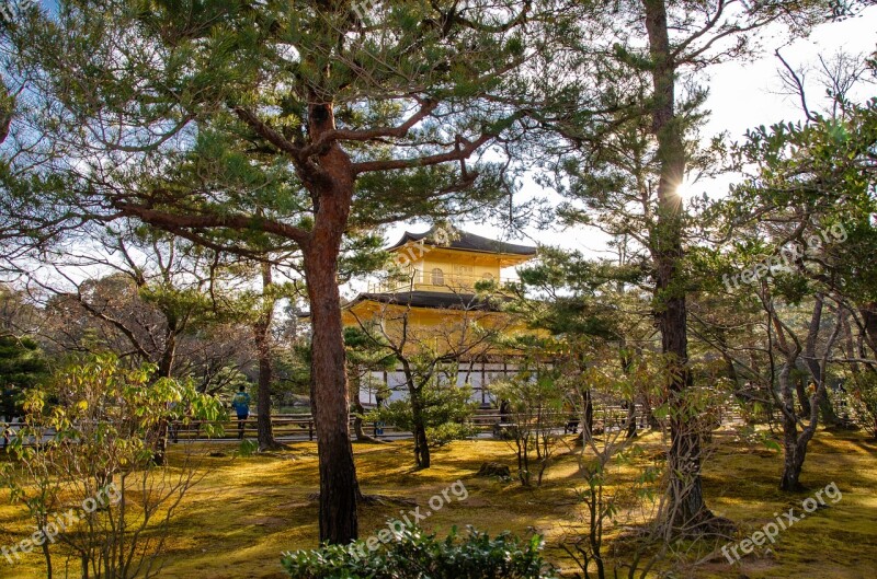 Kinkaku-ji The Golden Pavilion Rokuon-ji Zen Kyoto