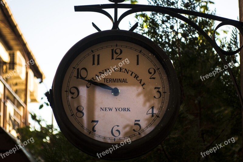 Clock Time Dial Nostalgia Old Fashioned