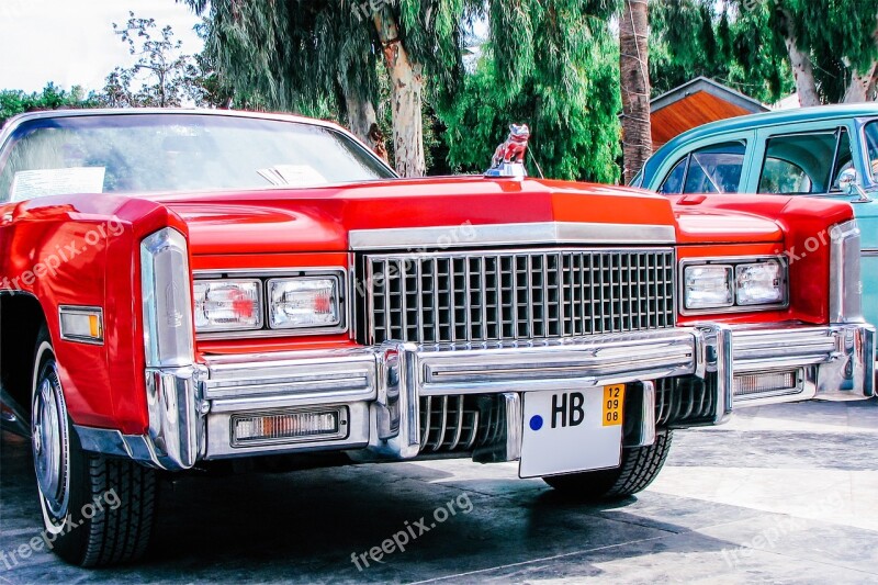 Cadillac Old Kadilak Old Car Historic Retro