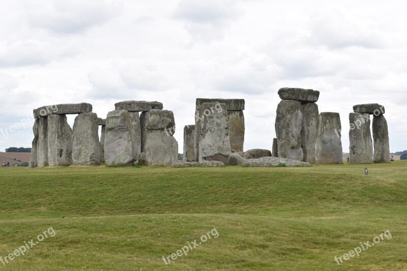 Stonehenge Rock England Stones Ruin