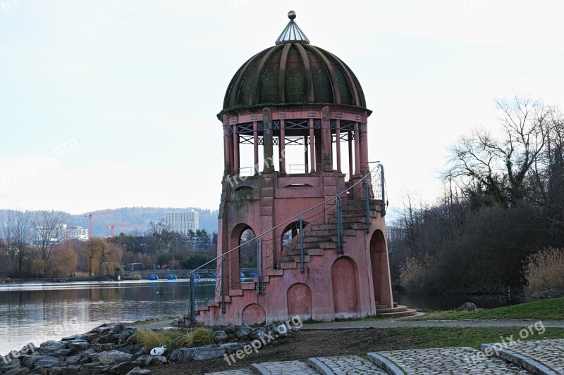 Tower Architecture Places Of Interest Lake Park Freiburg