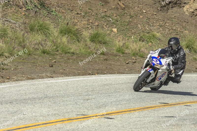 Mulholland Sunday Fast Motorcycle Track