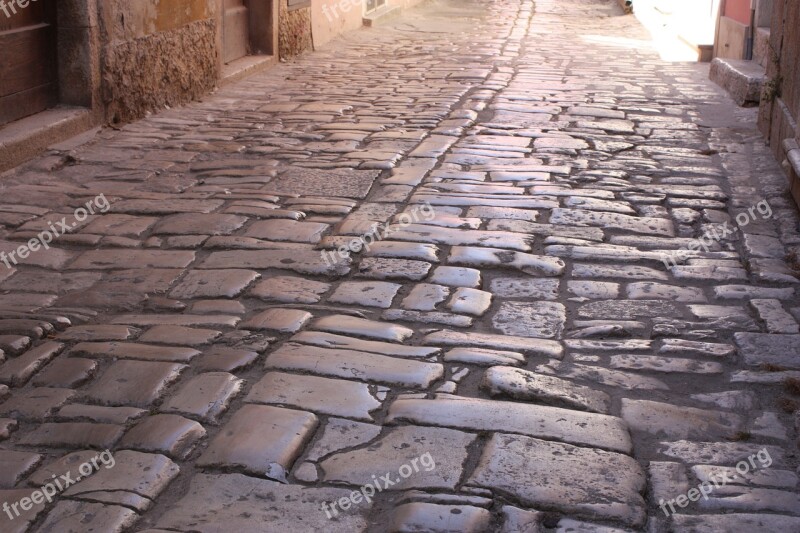 Paving Stones Close Up Road Architecture Nostalgia