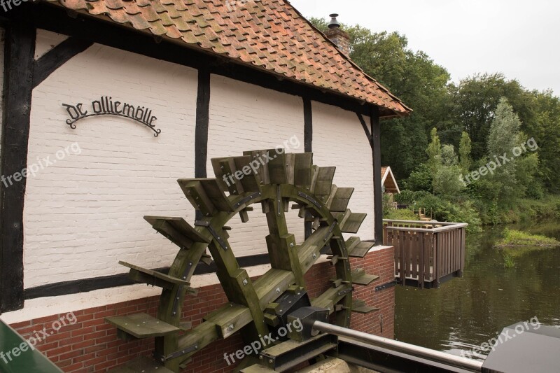 Mill Water Mill Water Old Historical