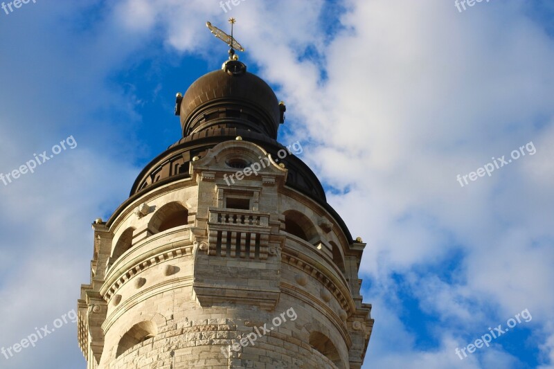 Leipzig Germany Town Hall Tower Architecture