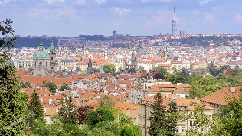 Prague The Main City Of Bohemia Historical Center Old Town Zizkov