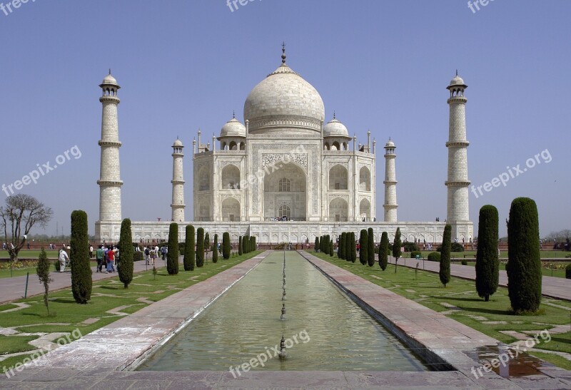 Historical Monuments India Mughals Taj Mahal