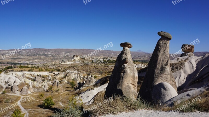 Cappadocia Fairy Chimneys Travel Turkey Unesco