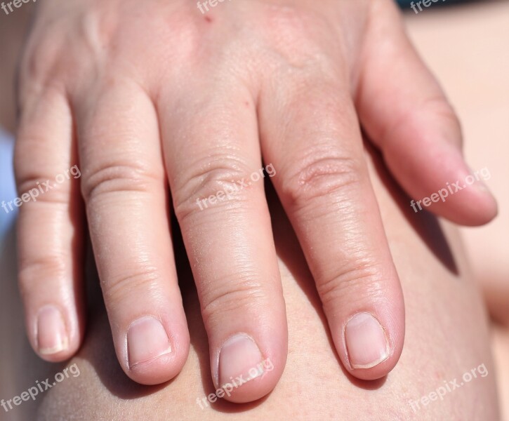 Hand Finger Skin Body Human