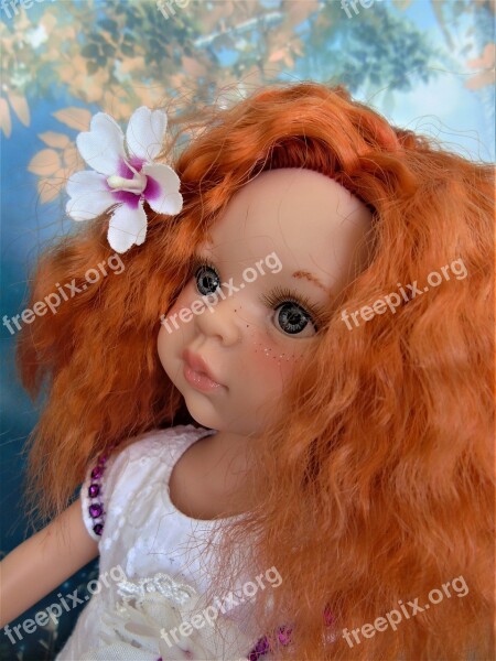 Doll Paola Reina Portraits Redhead