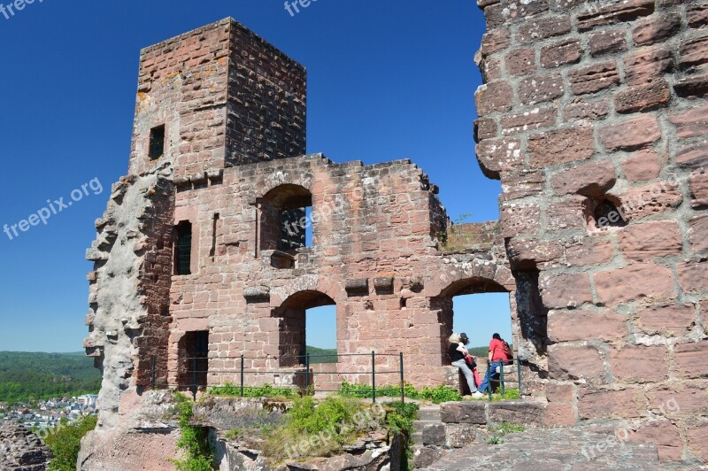 Castle Keep Of Alt-dahn Palatinate Forest Free Photos